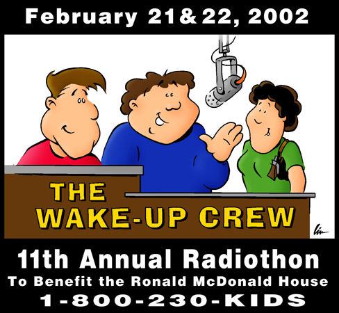 Wake-Up Crew RMH Radiothon promo 2002