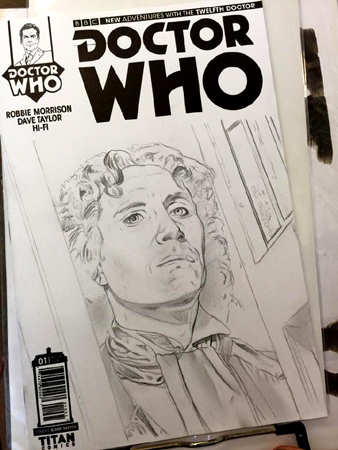 8th Doctor Front Pencil
