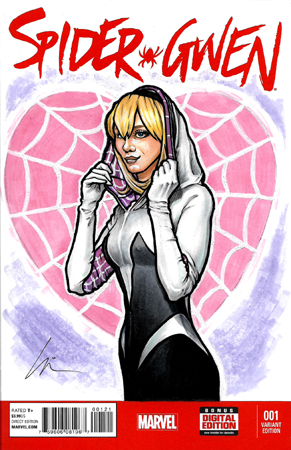 Spider-Gwen front cover