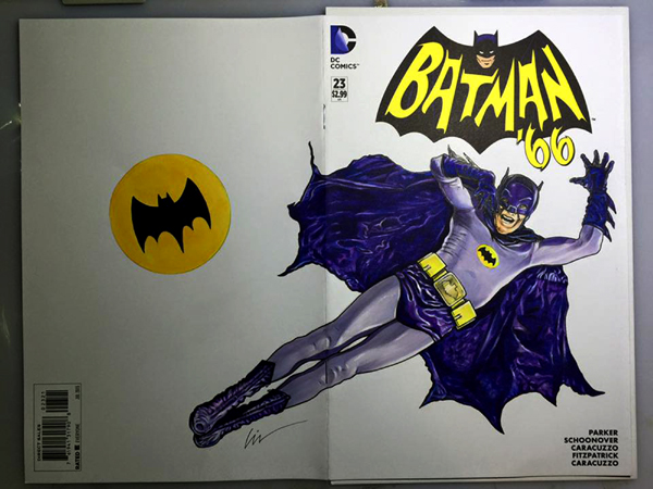 Batman 66 sketchcover