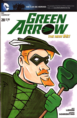 Green Arrow toon cover