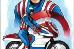 Reb Brown TV Captain America back