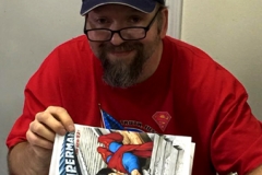 Supertrain sketch cover in progress