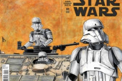 Star Wars Rogue One tank Bk/Fr