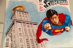 Superman front cover finished