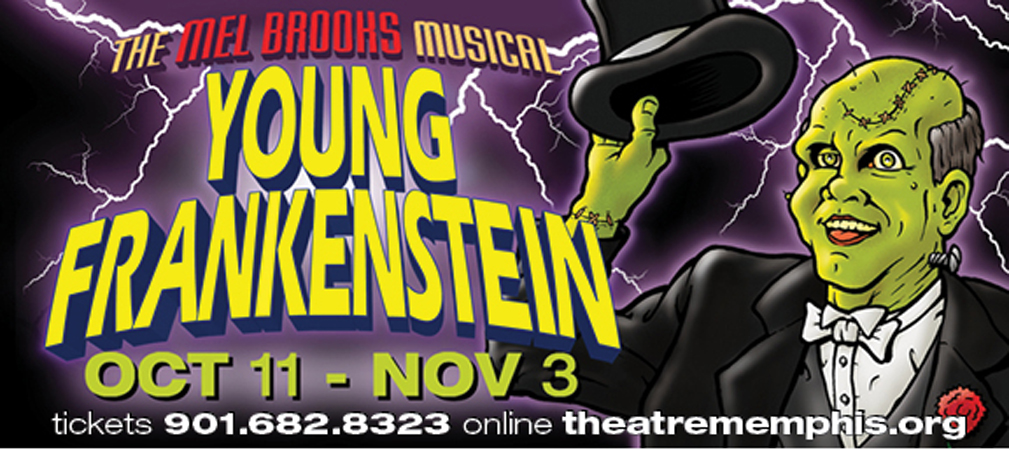 Young Frankenstein web ad