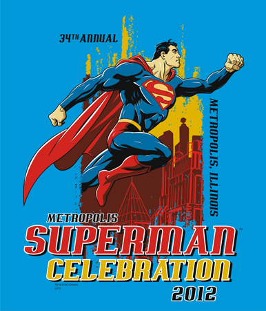 Superman Celebration 2012 blue