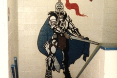 Southaven Chargers Knight Mural