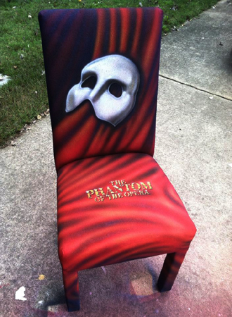 Phantom chair front fin
