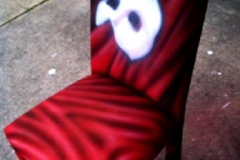 Phantom chair red