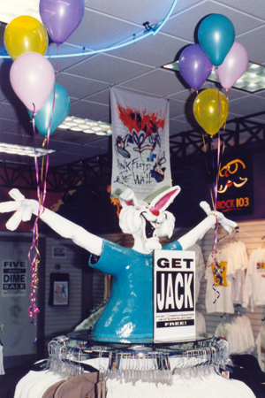 Animated Jack Rack Topper w/balloons