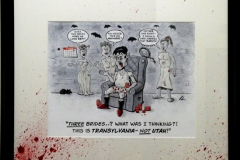 Dracula/3 Brides -  Framed