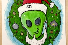 Area 51 Wreath