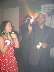 Kevin crowns the King and Queen of the Prom- Janet and Antone