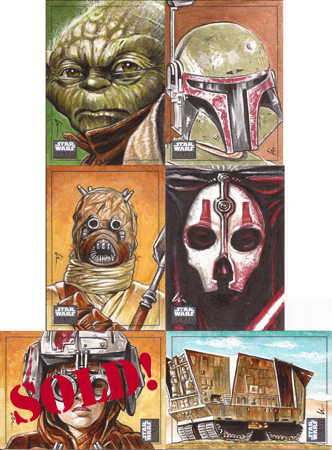 “Star Wars- nothing but Star Wars..!” Artist Returns Available