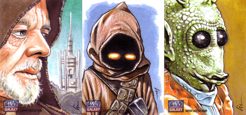 Back To The Drawing Board For Topps’ Star Wars Galaxy 7