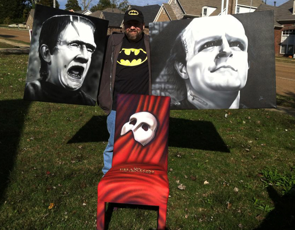 My Phantom of the Opera chair goes for “chair-ity”- The Orpheum’s Annual Auction