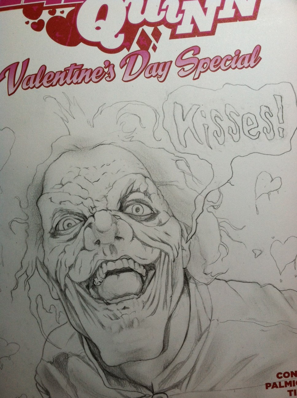 “Things are a bit sketchy as I draw a blank!” Drawing on blank comic book sketch covers for fun and profit.