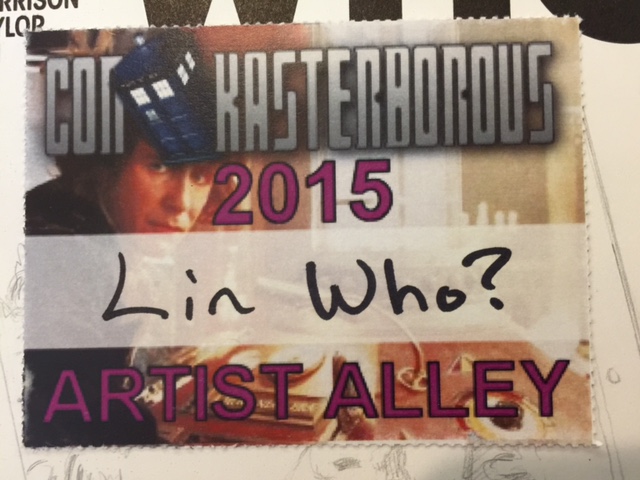 “Lin Who?” – My Time In Artists Alley At Con Kasterborous