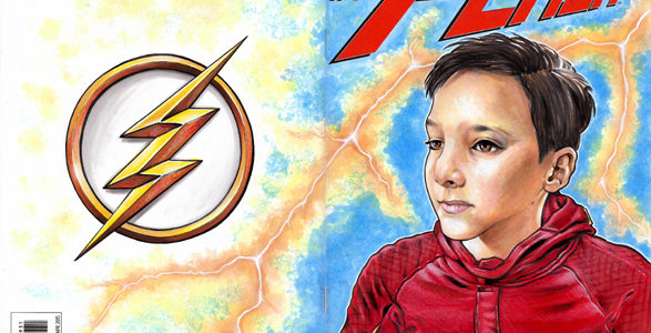 Flashback Friday- My Zee Flash Sketchcover