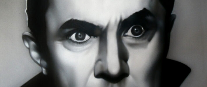 Monster Monday – My Bela Bust Monsterpiece Painting