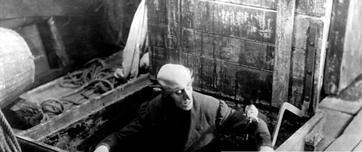 “Got Wood?” – My Nosferatu Wood Panel Coffin Painting