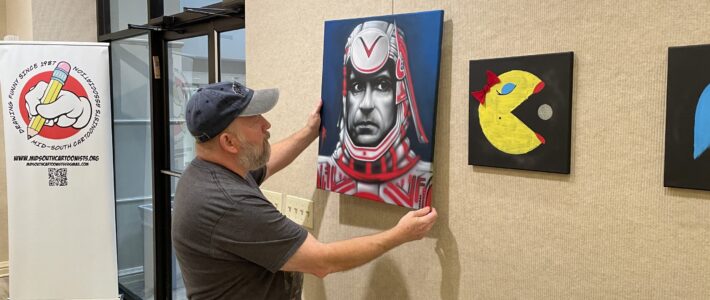 Tron Tuesday – My Gaming Art In The MSCA’s “Art Of The Game” Art Show Tron Tuesday – My Gaming Art In The MSCA’s “Art Of The Game” Art Show