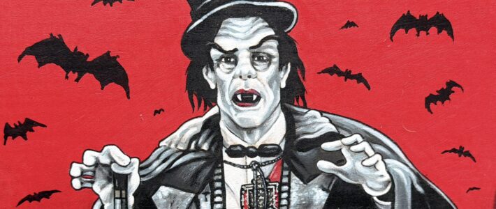 Monster Monday – My SIVAD Wooden Panel Painting